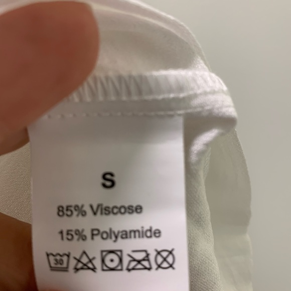 White Top, new, size S - Picture 7 of 10